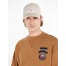 Baseball Cap TOMMY HILFIGER "TH FLAG COTTON 6 PANEL CAP" braun (cashmere creme) Damen Caps Baseball