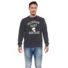 Strickpullover LE TEMPS DES CERISES "SWEAT-SHIRT HOMME TUBUR ( MANCHE LONGUE) / SWE MAN TUBUR" Gr. L, schwarz Herren Pullover Rundhalspullover