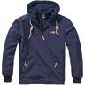 Anorak BRANDIT "Brandit Herren Pull Over Windbreaker" Gr. XXL, blau (navy) Herren Jacken Regenjacken