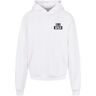 Kapuzensweatshirt MERCHCODE "Merchcode Herren Lewis Capaldi - PP Logo Ultra Heavy Hoody" Gr. S, weiß (white) Herren Sweatshirts