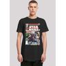 T-Shirt F4NT4STIC "Star Wars Ben Kenobi Fights Alone" Gr. L, schwarz Herren Shirts T-Shirts