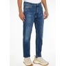 Dad-Jeans TOMMY JEANS "DAD JEAN RGLR" Gr. 34, Länge 34, blau (medium dark) Herren Jeans Regular Fit im 5-Pocket-Style