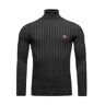 Rollkragenpullover REDBRIDGE "Kiew" Gr. M, grau (dunkelgrau) Herren Pullover Rollkragenpullover