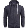 Sweatjacke ALESSANDRO SALVARINI "ASGilio" Gr. M (50), blau (navy) Herren Sweatjacken