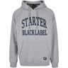 Kapuzensweatshirt STARTER BLACK LABEL "Starter Black Label Herren Starter Raglan Hoody" Gr. S, grau (heathergrey) Herren Sweatshirts