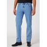 Gerade Jeans WRANGLER "Texas" Gr. 32, Länge 30, blau (good shot) Herren Jeans Regular Fit