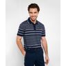 Poloshirt BRAX "Style PAVEL" Gr. S (48), blau (dunkelblau) Herren Shirts Kurzarm