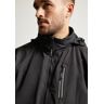 Regen- und Matschjacke STREET ONE MEN Gr. S (48), schwarz (limousine black) Herren Jacken Übergangsjacken mit Zipper