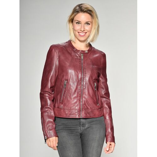 Maze Lederjacke MAZE „Grenada“ Gr. S, rot (wine) Damen Jacken Lederjacken