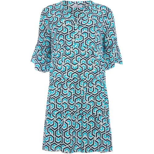 Sommerkleid ZWILLINGSHERZ Gr. N-Gr, blau Damen Kleider Sommerkleider