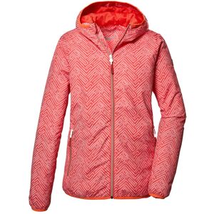 Outdoorjacke KILLTEC "KOS 69 WMN JCKT" Gr. 36, orange (koralle) Damen Jacken Outdoorjacken