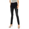 Stretch-Jeans HEINE Gr. 20, Kurzgrößen, schwarz (black denim) Damen Jeans Stretch