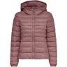 Steppjacke ONLY "ONLTAHOE HOOD JACKET OTW NOOS" Gr. M (38), rosa (withered rose) Damen Jacken Steppjacken