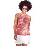 Shirttop HEINE Gr. 42, bunt (hummer, hellrosé, bedruckt) Damen Tops Shirttops