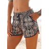 Strandshorts S.OLIVER Gr. 44, N-Gr, blau (marine, bedruckt) Damen Hosen Strandshorts