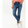 5-Pocket-Jeans BRAX "Style SHAKIRA S" Gr. 44K (22), Kurzgrößen, blau Damen Jeans 5-Pocket-Jeans