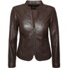 Lederjacke JCC "Lida" Gr. 36, braun (brown) Damen Jacken Lederjacken