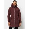 Parka JACK WOLFSKIN "ROCKY POINT PARKA" Gr. XS (34), braun (rostbraun) Damen Jacken Sportjacken