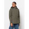 Winterjacke JACK WOLFSKIN "PARK AVENUE JACKET" Gr. XS (34), grün (hellkhaki) Damen Jacken Sportjacken