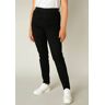 Jeansjeggings BASE LEVEL CURVY "Tessa" Gr. 48, Länge 30, schwarz (black denim) Damen Jeans Jeansleggings Bequeme Schlupfform mit angedeuteten Taschen die nicht auftragen