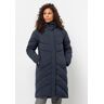 Daunenmantel JACK WOLFSKIN "MARIENPLATZ COAT W" Gr. XL (46), blau (night, blue) Damen Mäntel Daunenmäntel