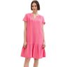 Minikleid TOM TAILOR Gr. 38, N-Gr, pink (carmine pink) Damen Kleider Freizeitkleider