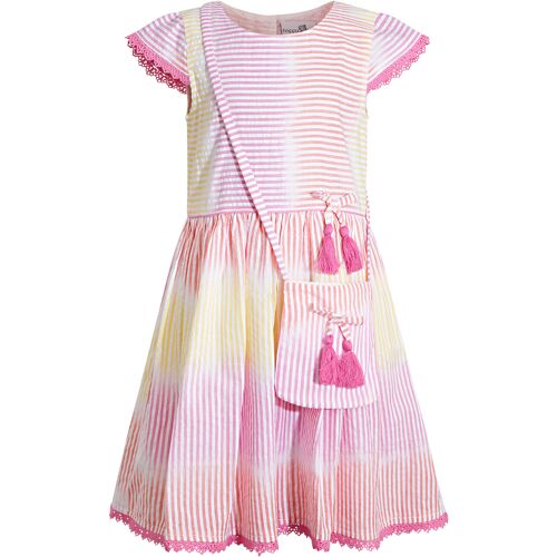 Sommerkleid HAPPY GIRLS "dress" Gr. 140, N-Gr, rosa (light pink) Mädchen Kleider Sommerkleider