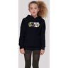 Kapuzenpullover F4NT4STIC "Star Wars Character Logo" Gr. 110/116, schwarz Mädchen Pullover Keine Angabe