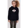 Kapuzenpullover F4NT4STIC "Looney Tunes Sylvester Big Face" Gr. 122/128, schwarz Mädchen Pullover