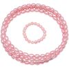 Schmuckset FIRETTI Multipack Schmuck Geschenk Ring Wickelarmband Schmuck-Sets pink Damen Brautschmuck