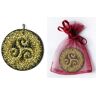 Amulett ADELIA´S "Amulett Anhänger" Schmuckanhänger Gr. keine ct, gelb Damen Amulette Triskelion - Spiritualität und Entwicklung