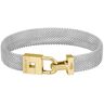 Armband LACOSTE "ENIE, 2040270" Armbänder Gr. Edelstahl, goldfarben (edelstahlfarben, gelbgoldfarben) Damen Trachtenmode