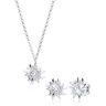 Schmuckset ELLI "Elli Edelweiss Tracht 925 Silber" Schmuck-Sets Gr. OneSize, silberfarben (silber) Damen Trachtenmode