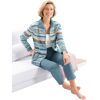 Hausanzug HAJO Gr. 44/46, grün (jade) Damen Homewear-Sets Hausanzüge