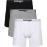 Trunk WRANGLER "WILKINS" Gr. XL (50/52), grau (grey, white, black) Herren Unterhosen