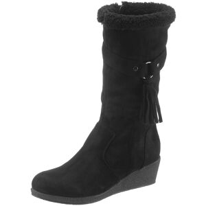 Winterboots CITY WALK Gr. 39, Normalschaft, schwarz Damen Schuhe Winterstiefel