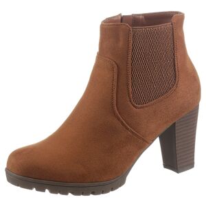 Stiefelette CITY WALK Gr. 38, braun (cognac) Damen Schuhe Reißverschlussstiefeletten