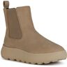 Chelseaboots GEOX "D SPHERICA EC4.1" Gr. 40, beige (sand) Damen Schuhe Plateaustiefeletten