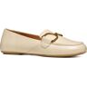 Loafer GEOX "D PALMARIA J" Gr. 37, beige (sandfarben) Damen Schuhe Slip ons