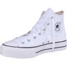 Sneaker CONVERSE "CHUCK TAYLOR ALL STAR PLATFORM CANVAS" Gr. 38, weiß Schuhe Sneaker Bestseller