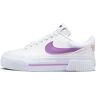 Sneaker NIKE SPORTSWEAR "COURT LEGACY LIFT" Gr. 40,5, lila (white, rush) Schuhe Plateausneaker Skaterschuh Sneaker low Bestseller