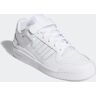 Sneaker ADIDAS ORIGINALS "FORUM LOW" Gr. 39, weiß (cloud white, cloud white) Schuhe Schnürhalbschuhe