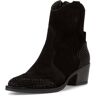 Westernstiefelette TAMARIS Gr. 37, schwarz (schwarz, kombiniert) Damen Schuhe Stiefelette Reißverschlussstiefeletten