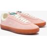 Sneaker LACOSTE "BASESHOT 124 1 SFA" Gr. 41, pnk, gum Schuhe Sneaker