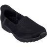 Slip-On Sneaker SKECHERS "REGGAE FEST 2.0-GUIDING LIGHT" Gr. 37, schwarz (schwarz, uni) Damen Schuhe Sneaker Schlupfschuh, Slipper, Freizeitschuh mit gepolstertem Schaftrand Bestseller