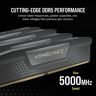 CORSAIR Arbeitsspeicher "VENGEANCE DDR5 6400MT/s 32GB (2x16GB)" Gr. 2 x 16GB, 6400 MHz, schwarz (eh13) Arbeitsspeicher