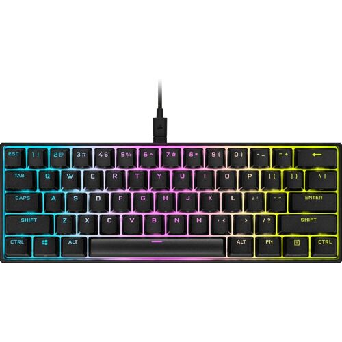 CORSAIR Gaming-Tastatur "K65 Mini MX Speed" Tastaturen schwarz Gaming Tastatur