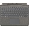 MICROSOFT Tastatur "Surface Pro Signature Keyboard" Tastaturen grau (platinum) Tastaturen