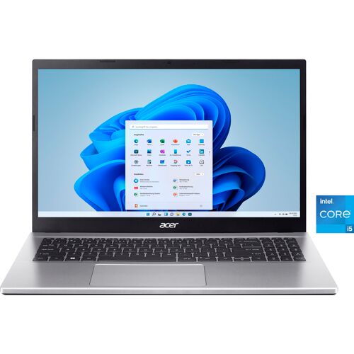 ACER Notebook "Aspire 3 A315-59-58D1" Notebooks Gr. 8 GB RAM 512 GB SSD, silberfarben 15" Notebook