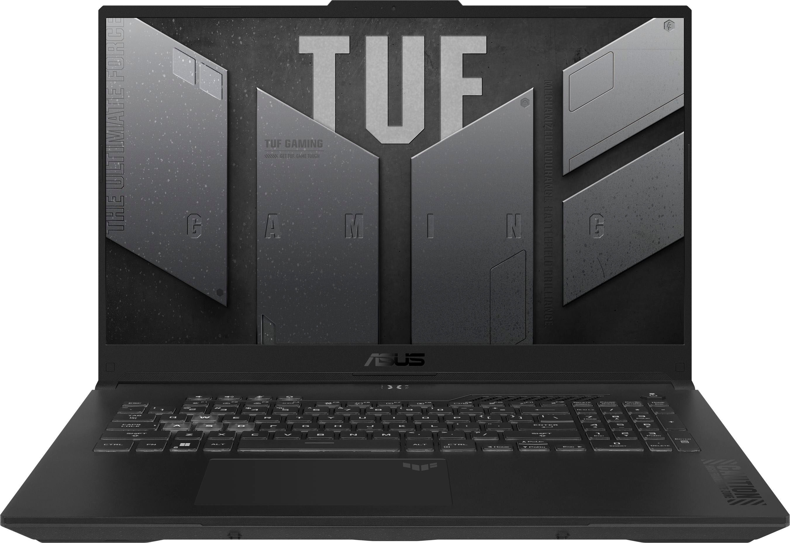 ASUS Gaming-Notebook "TUF Gaming FA707NU-HX035W" Notebooks Gr. 16 GB RAM 512 GB SSD, grau (mecha gray) 17" Notebook Bestseller